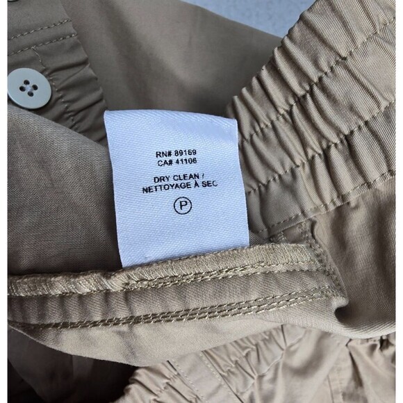 Derek Lam 10 Crosby Women's Joggers Khaki Tan Pants Size 8 Medium - Picture 12 of 12